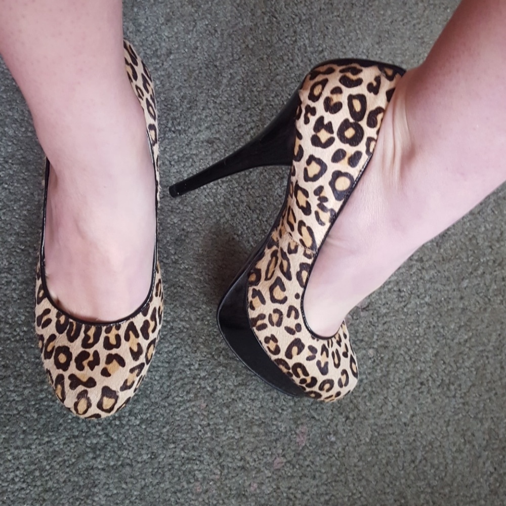 Sexy Cheetah Print Heels